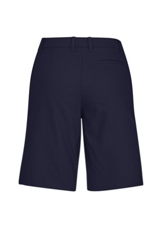 Women's Comfort Waist Cargo Shorts- Navy:Navy