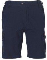 Men's Stretch Cargo Work Shorts - Navy 